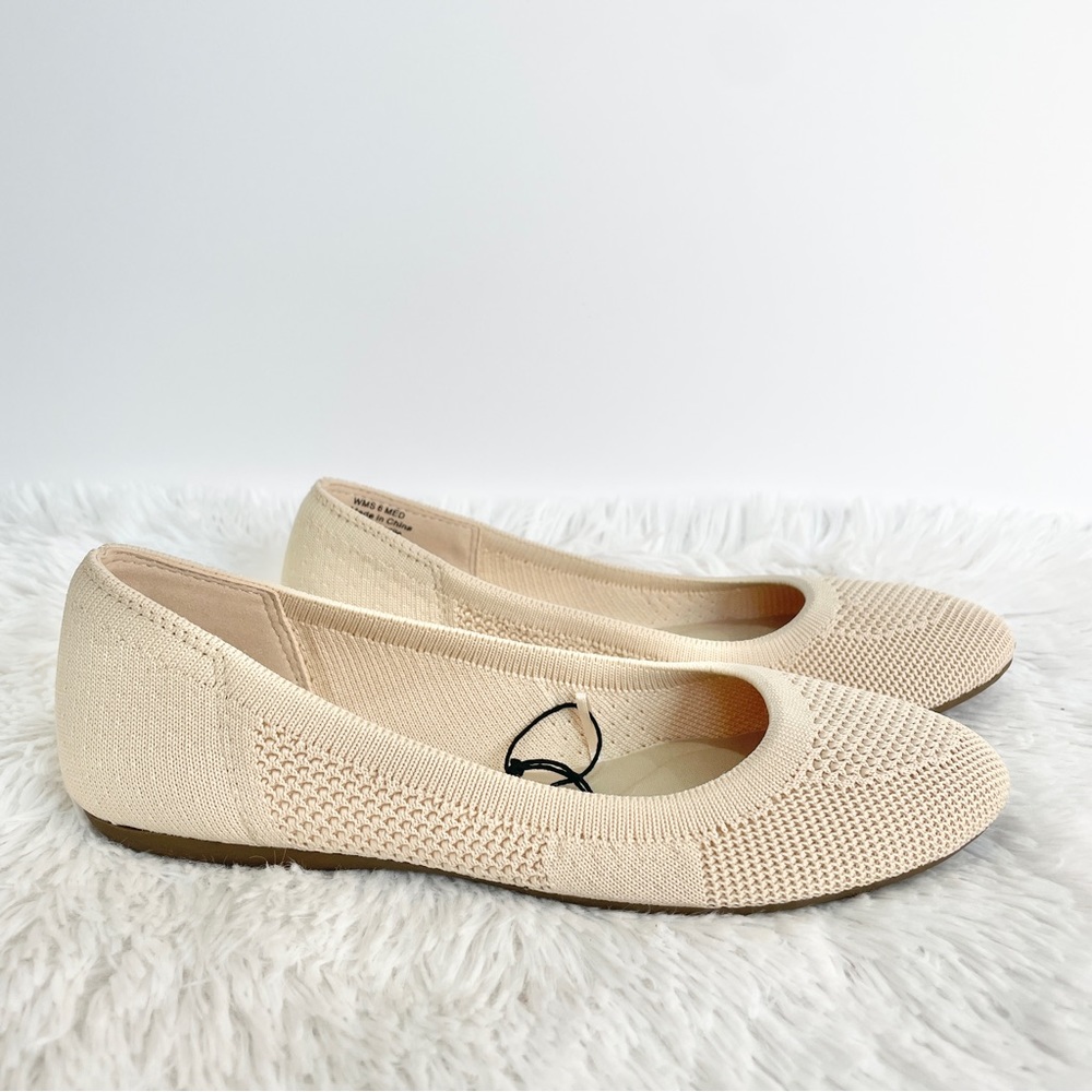 6, 7.5, 8.5, 9.5 taupe, tan cream, neutral flats with arch support
